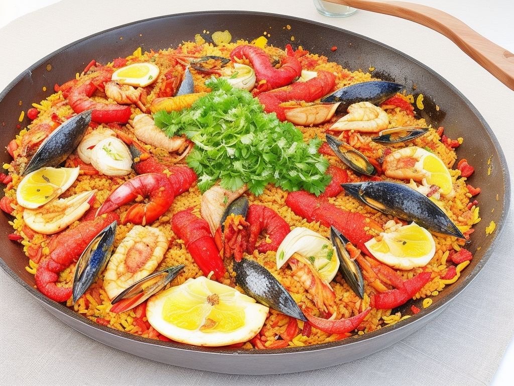 Elegant Pork and Seafood Paella Recipes
