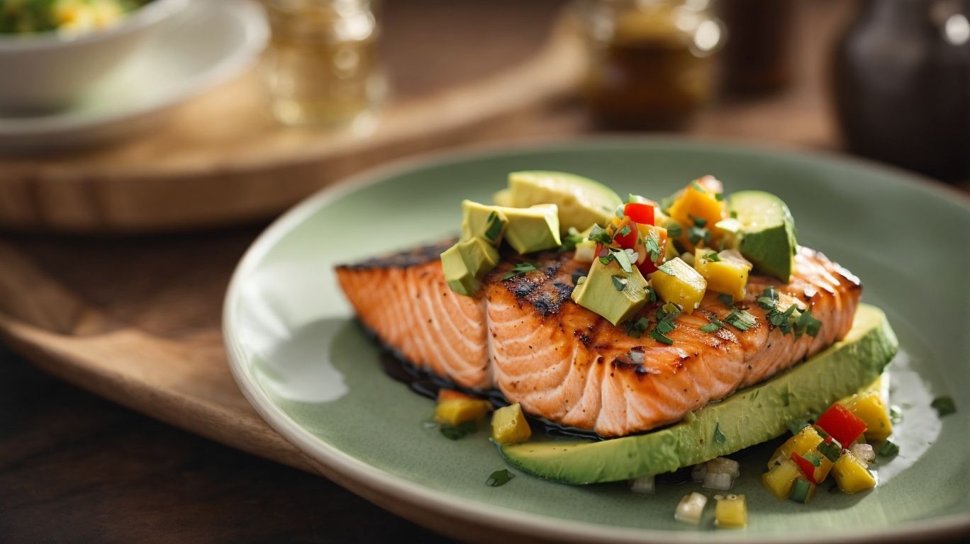 Grilled Salmon with Avocado Salsa Recipe