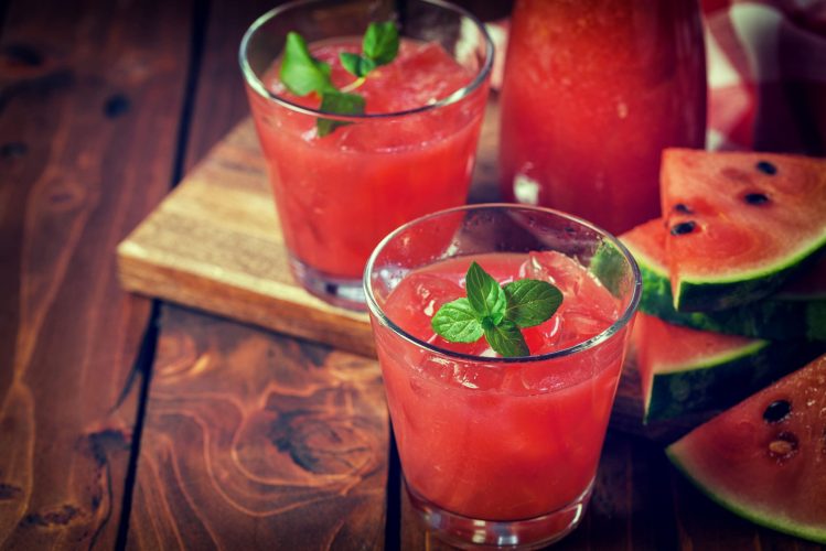 Minty Watermelon Cooler