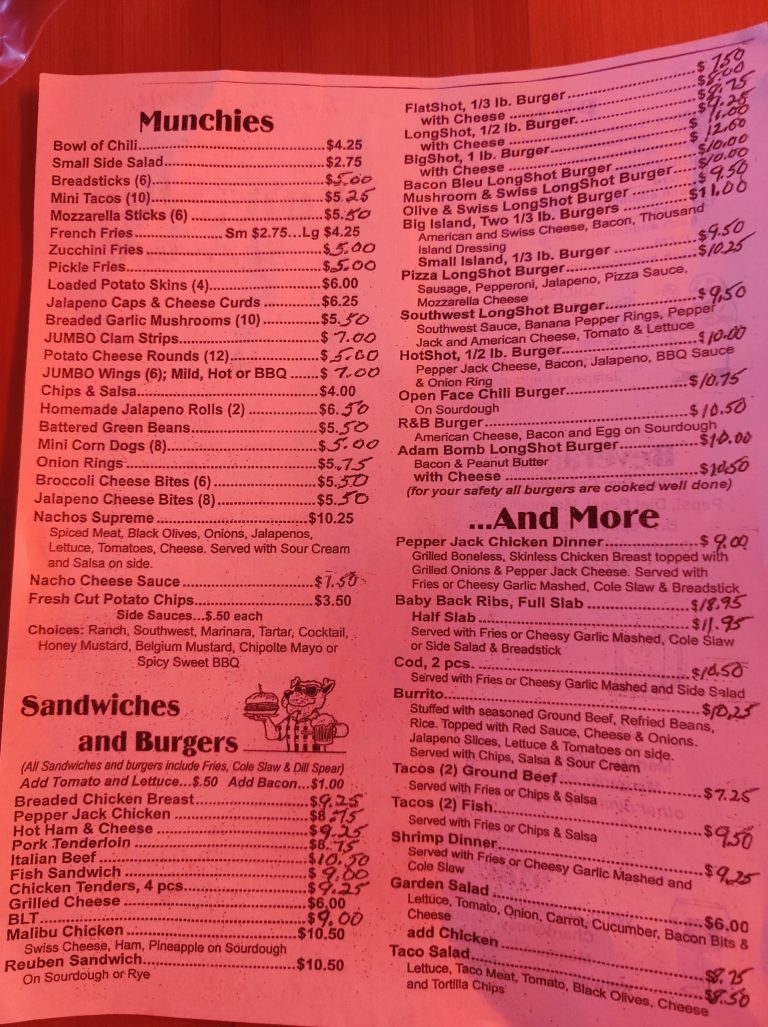 Menu Menu