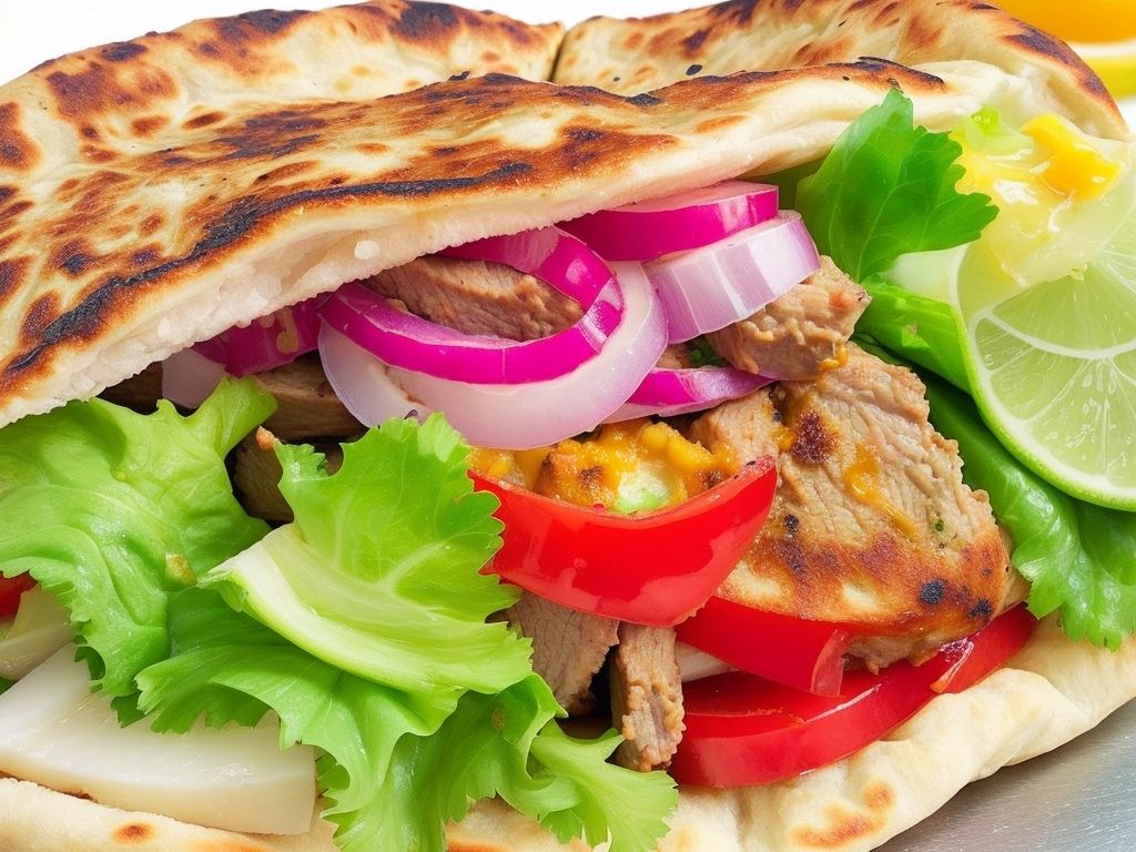 Mediterranean Pork Pita Pleasure Recipes