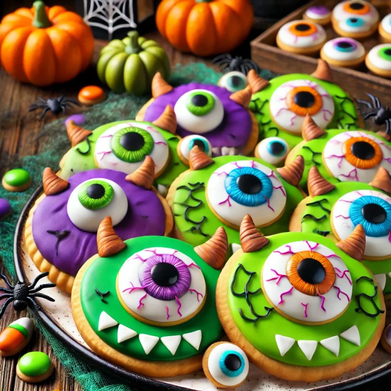 Monster Eye Cookies: A Fun and Spooky Recipe for Kids