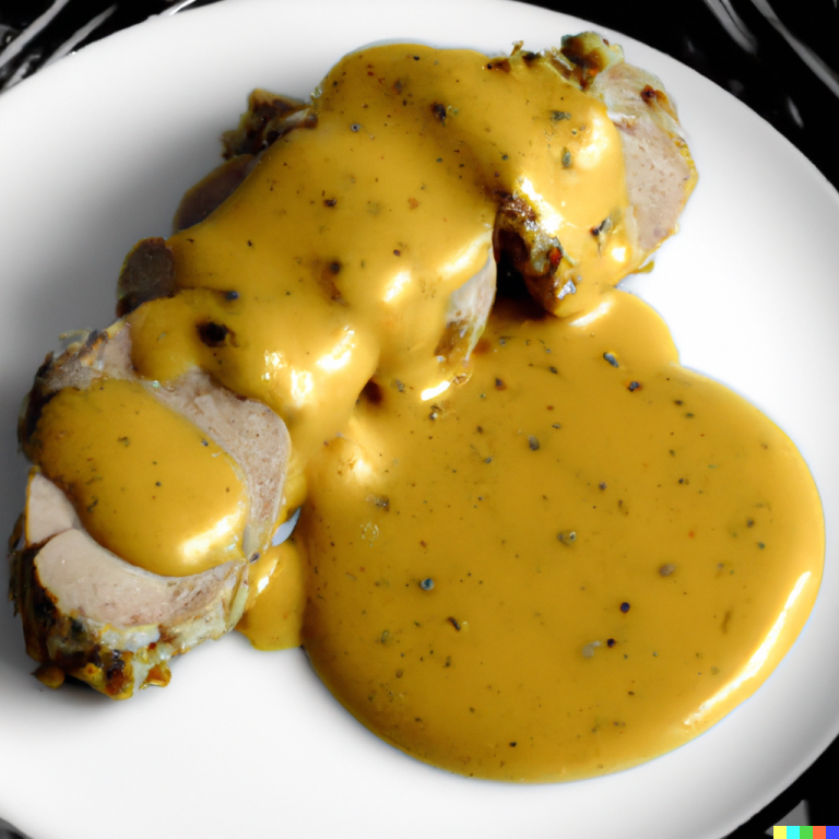 Pork Tenderloin with Mustard Sauce Recipe: