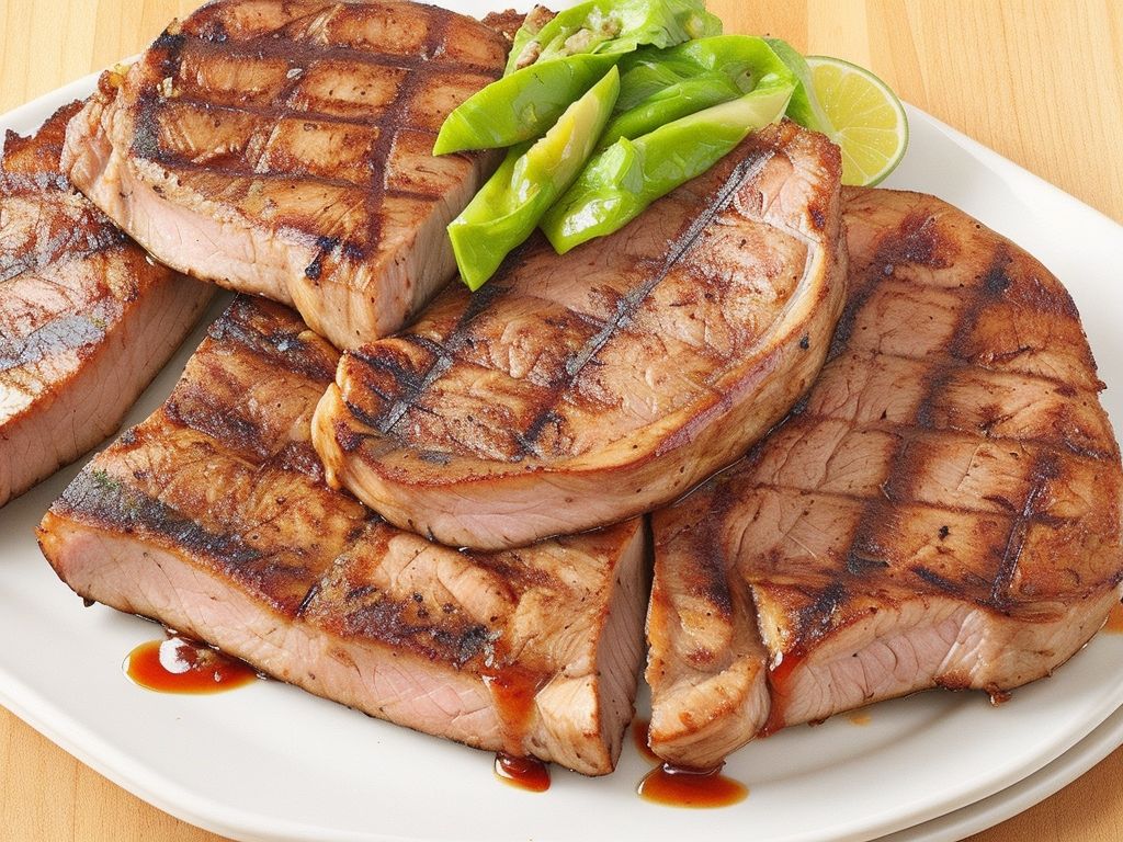 Spicy Grilled Pork Steaks Recipes
