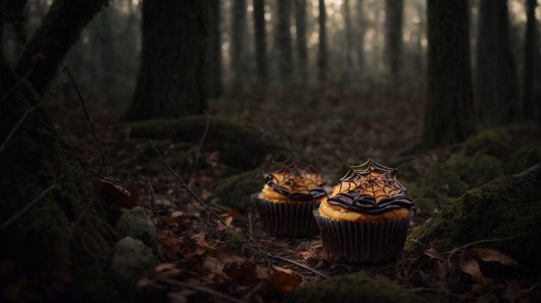 Spooky Spiderweb Cupcake Recipe